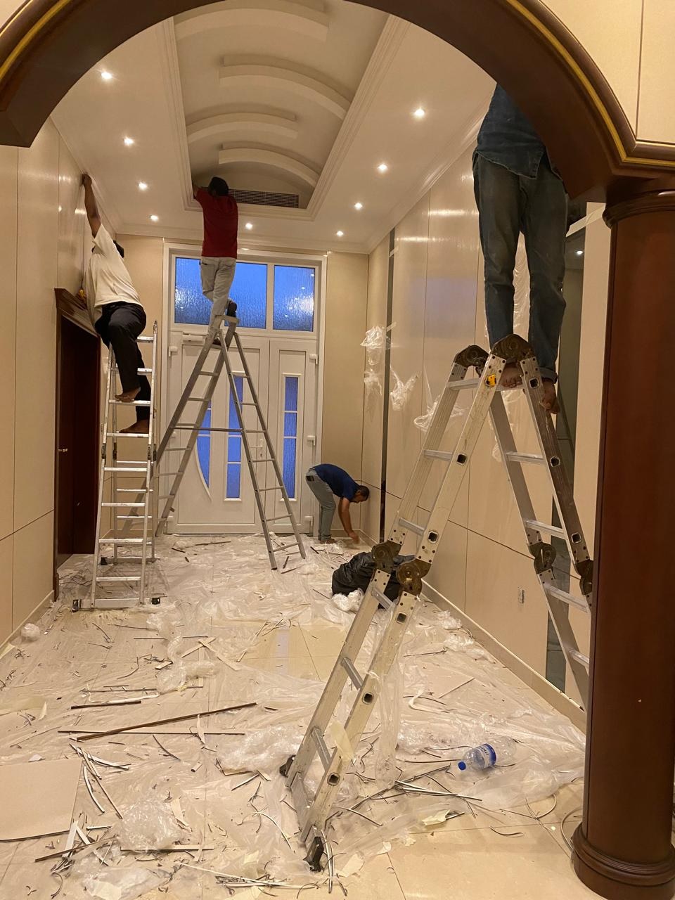 Interior Fit-Out Work in Progress