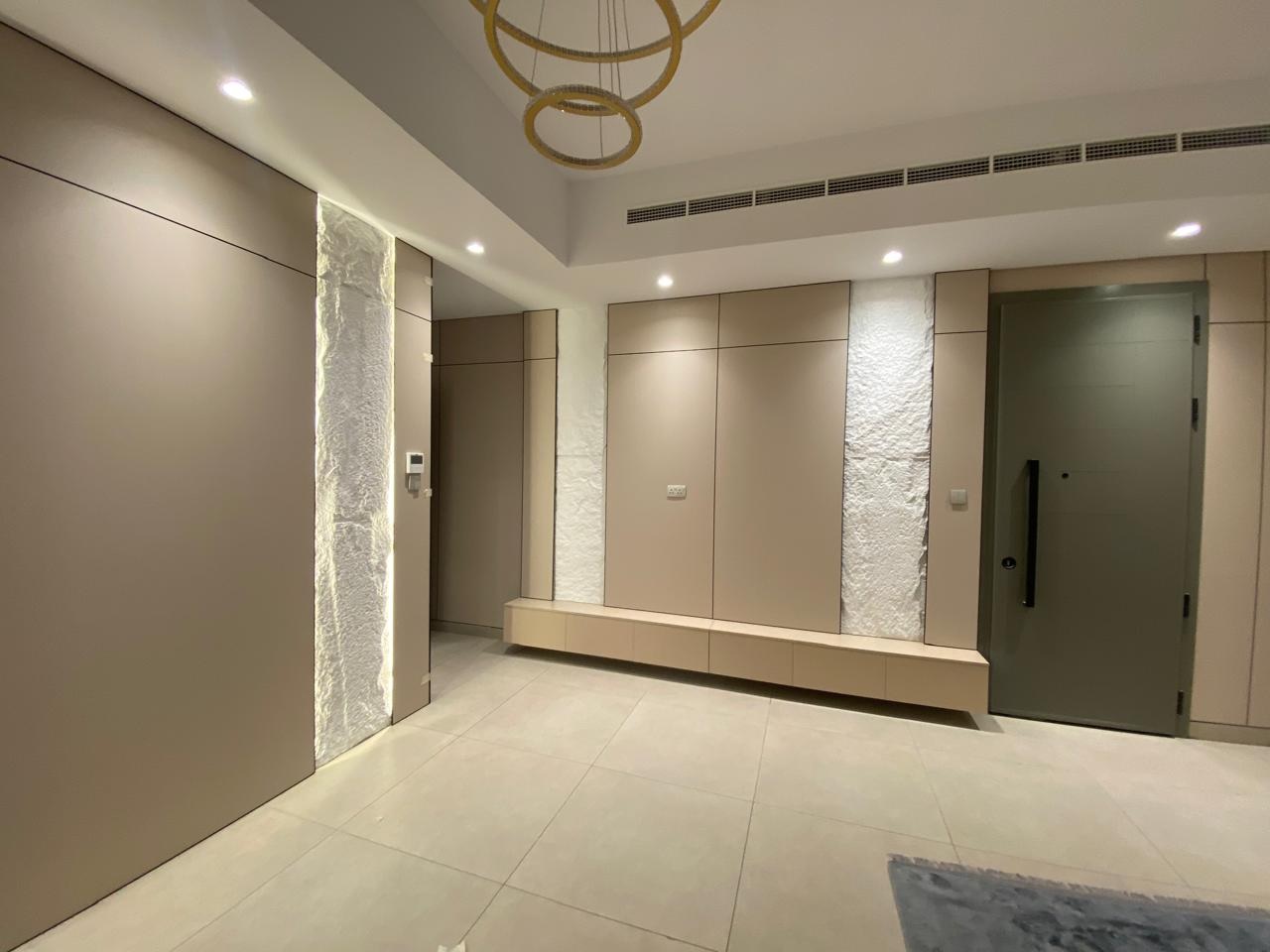Contemporary TV Wall and Storage