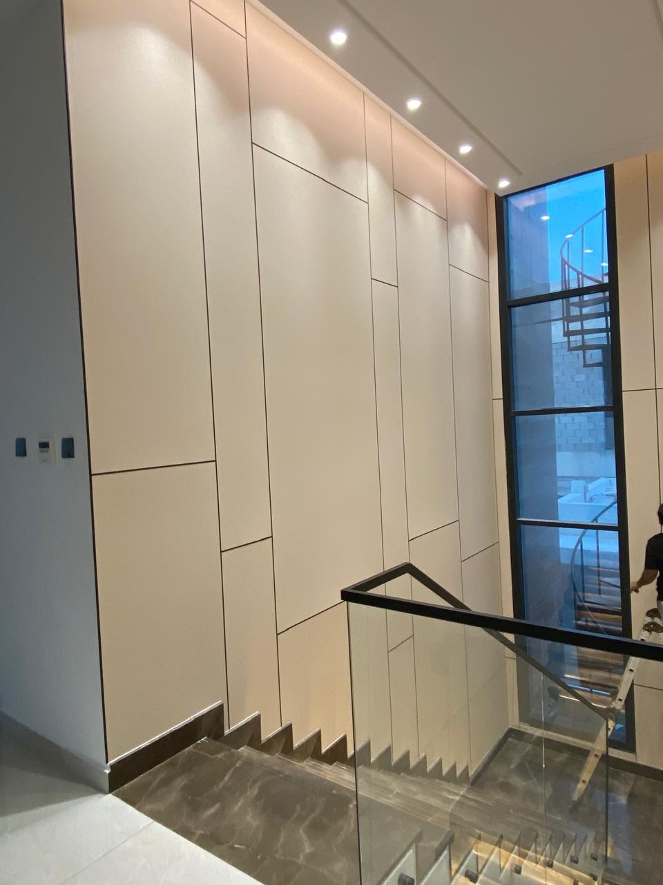 Staircase and Wall Cladding