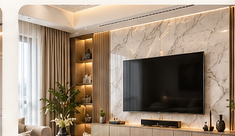 TV Unit Design by MamiSong Decor